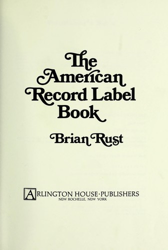 The American Record Label Book