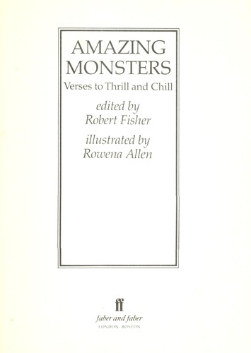 Amazing Monsters
