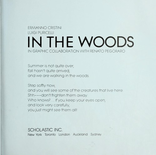 In the woods