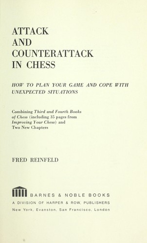 Attack and Counterattack In Chess
