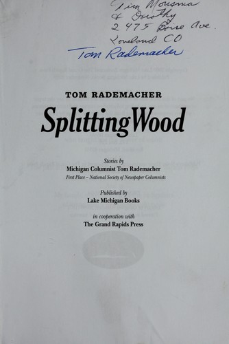 Splitting Wood