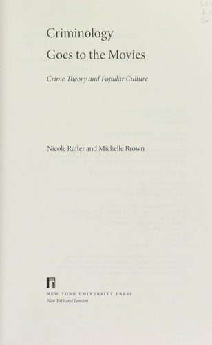 Criminology goes to the movies