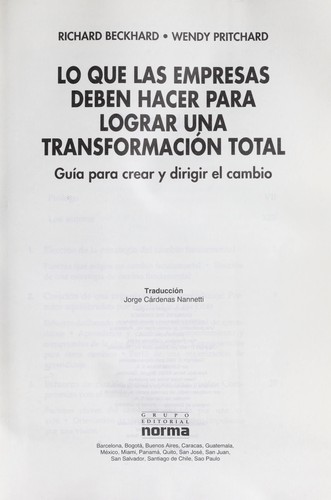 Lo que las empresas deben hacer para lograr una transformacio n total