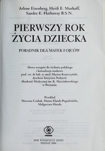 Pierwszy rok z ycia dziecka