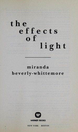 The effects of light