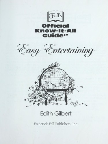 Easy entertaining