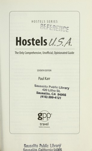 Hostels U.S.A.