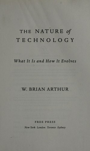 The Nature of Technology