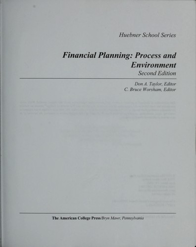 Financial planning