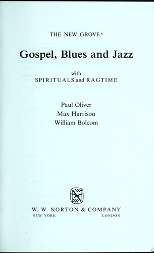 Gospel, Blues and Jazz with Spirituals and Ragtime