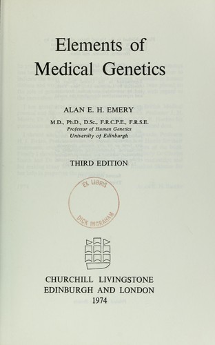 Elements of medical genetics