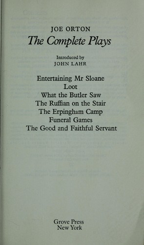The complete plays
