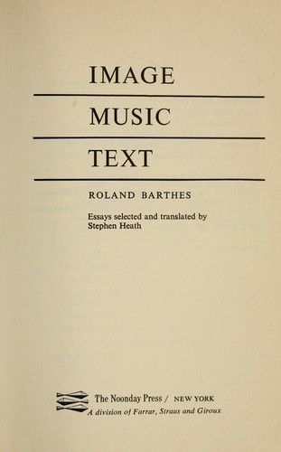 Image, Music, Text