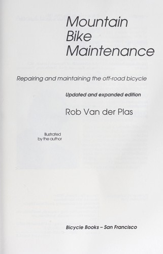 Mountain Bike Maintenance