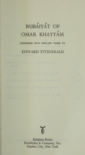 Rubaiyat of Omar Khayyam