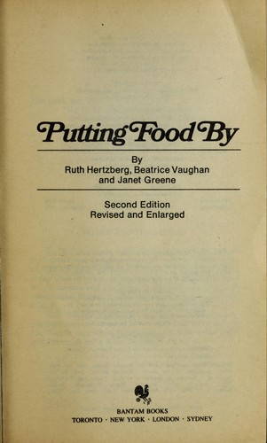 Putting Food by