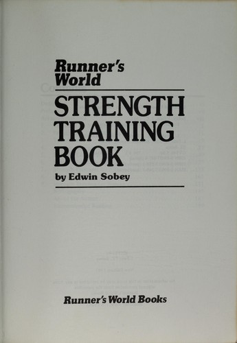 Runner's World Strength Training Book