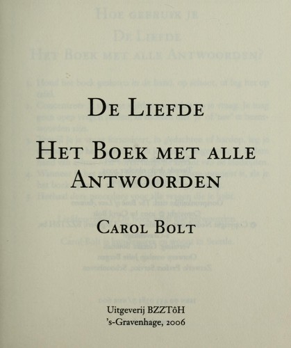 De liefde