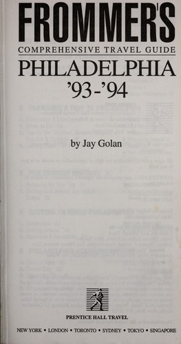Frommer's Philadelphia '93-'94