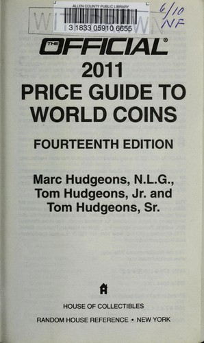The Official 2011 Price Guide to World Coins