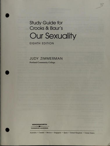 Study Guide for Crooks and Baur's Our Sexuality, Eighth Edition