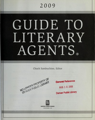 2009 Guide to Literary Agents