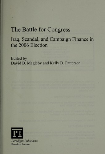 The Battle for Congress