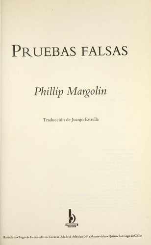 Pruebas falsas