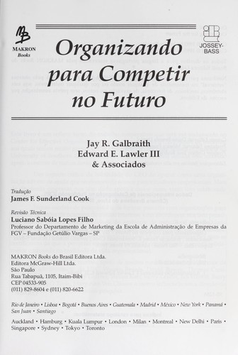 Organizando para competir no futuro