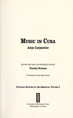 Music in Cuba