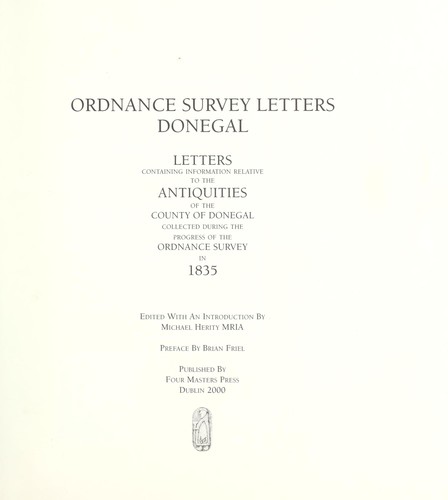 Ordnance Survey Letters
