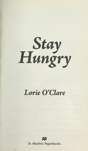Stay hungry