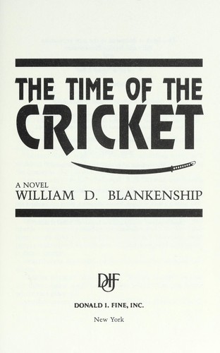 The time of the cricket