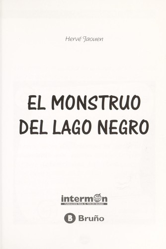 El monstruo del lago negro