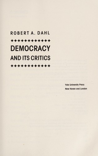 Democracy and Its Critics