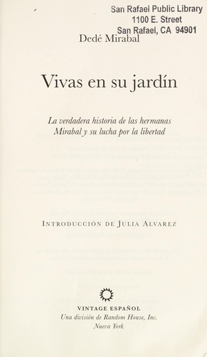 Vivas en su jardín