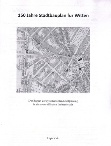 150 Jahre Stadtbauplan für Witten