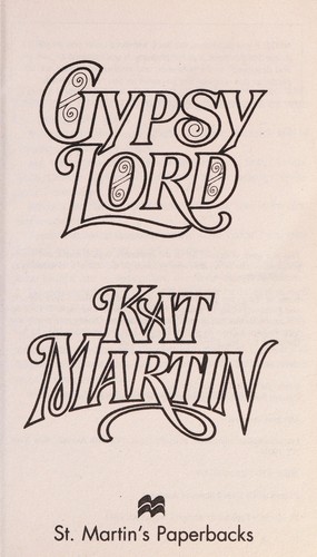 Gypsy Lord-(Garrick, #1)