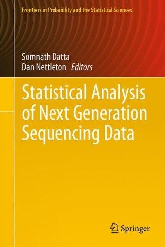 Statistical Analysis of Next Generation Sequencing Data