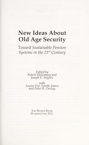 New Ideas About Old Age Security