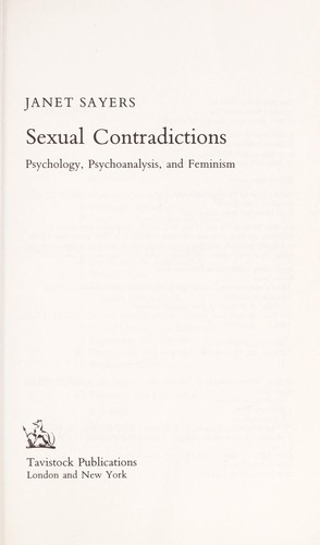 Sexual contradictions