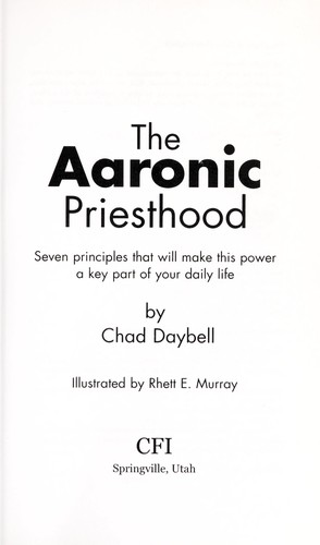 The Aaronic Priesthood