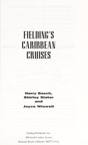 Fielding's Caribbean Cruises