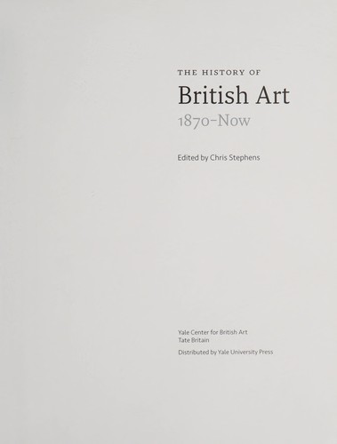 The History of British Art