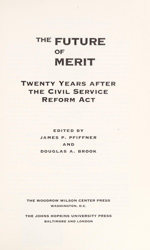 The Future of Merit