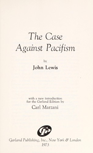 The Case Against Pacifism