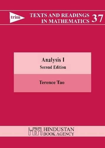 Analysis I - 2. ed.