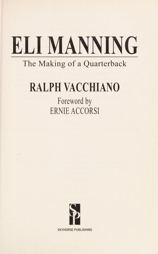The making of a quarterback