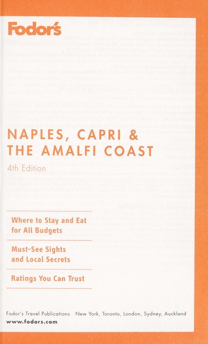 Fodor's Naples, Capri & the Amalfi Coast