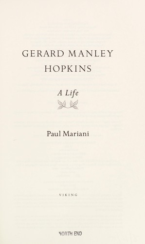 Gerard Manley Hopkins
